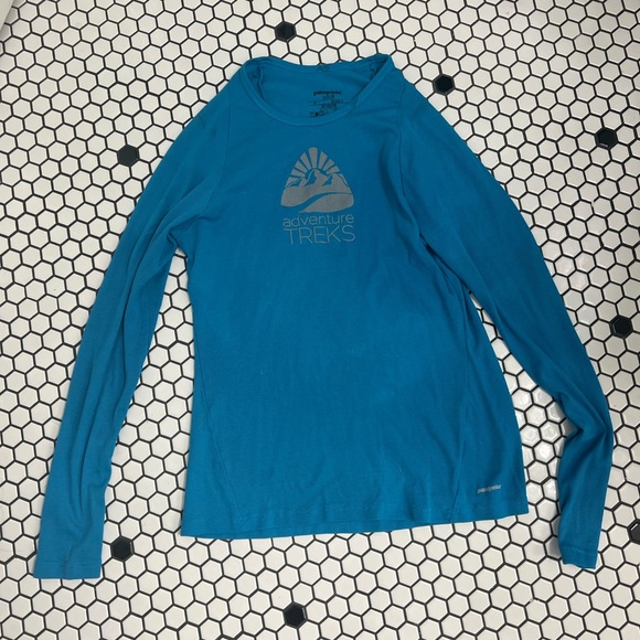 Patagonia layering lightweight adventure treks shirt size medium w flaw - Picture 1 of 4